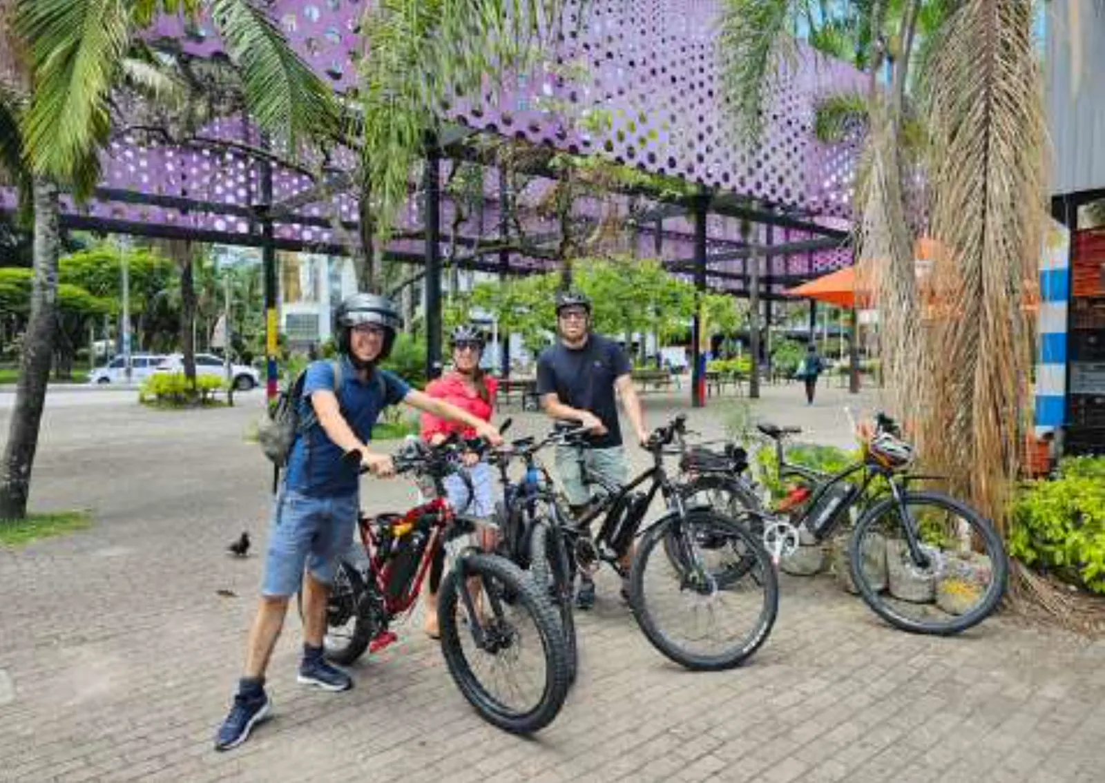 Street food en bicicleta eléctrica